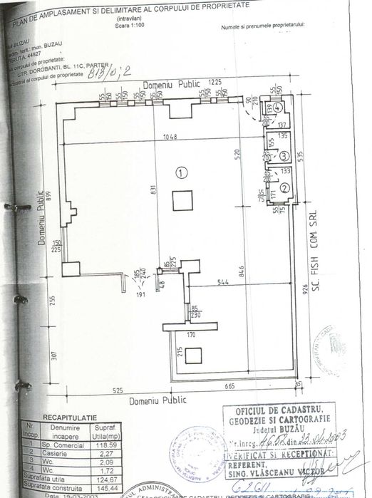 Inchiriez spatiu comercial Dorobanti