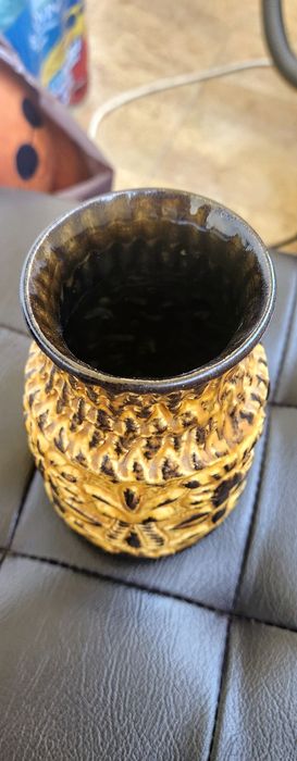 Vază West Germany, Bay Keramik, anii '60, majolica