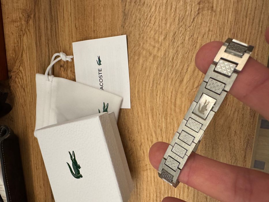 Bratara Lacoste Noua cu cutie si toate ambalajele