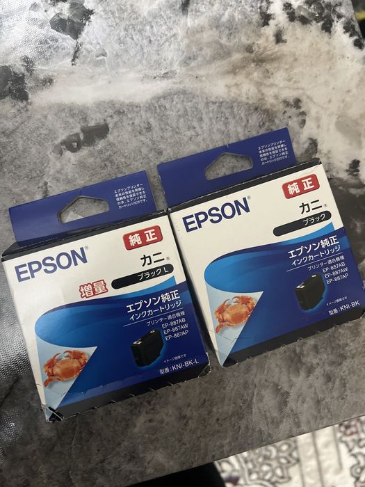 Epson краска крабовый оригинальный