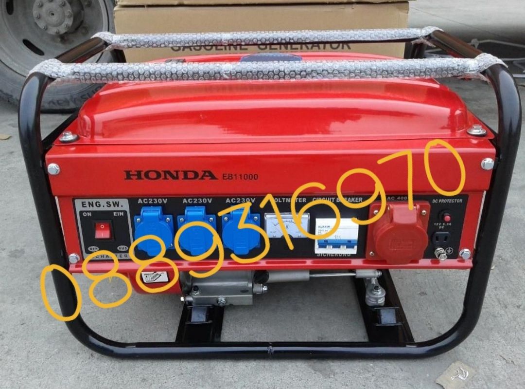  за ток HONDA Агрегат нов 3,5KW четиритактов generator Honda .