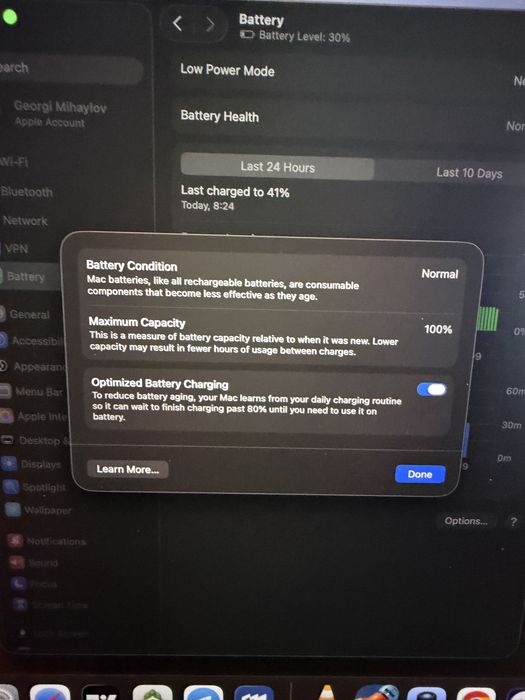 Macbook 14 pro M4 Nano texture 512GB в Гаранция
