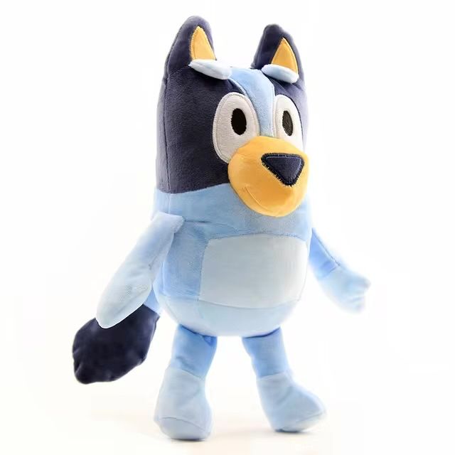 Комплект 2 броя Плюшени играчки Блуи и Бинго, 25см, Bluey and Bingo