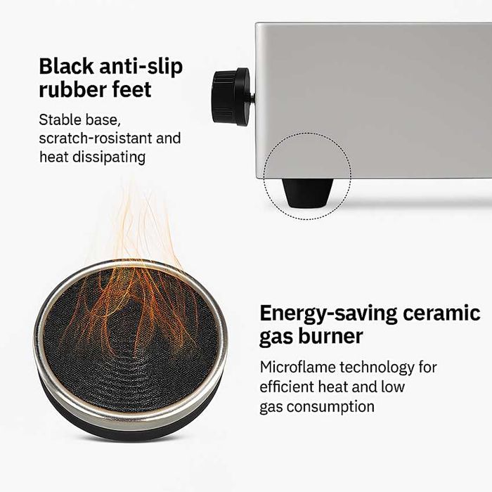 Професионален гофретник за бъбъл гофрети на газ – Don Gelato