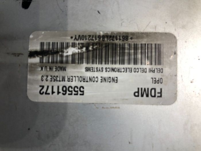 ECU Calculator motor Opel Astra H 1.6 55561172 FFFT Z16XEP MT35E 2.3