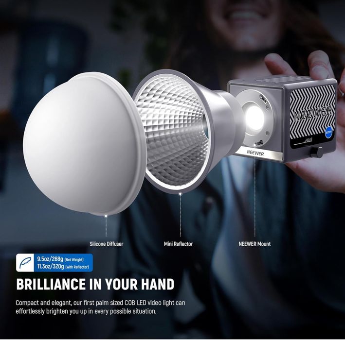 Проф. Диодно осветление. Видео. Фото. Подкаст. Грим. Влог. софтбокс