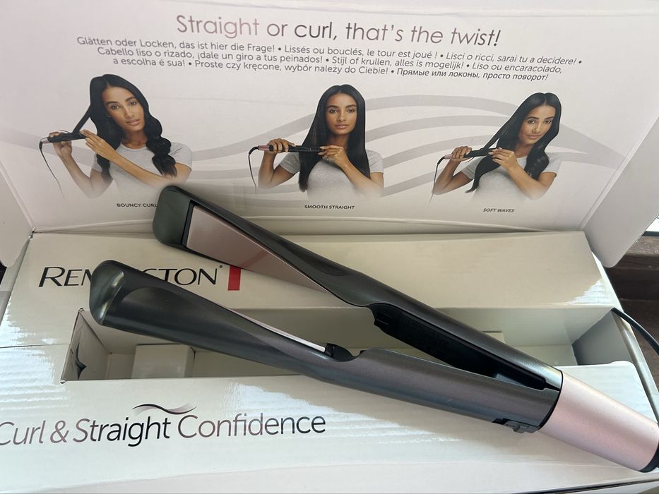 Преса за коса Hair straightener REMINGTON CURL & CONFIDENCE S6606