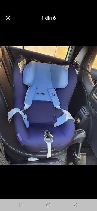 Scaun auto pentru copii gb - Vaya2 I-Size rotativ 360° 0 - 18 kg