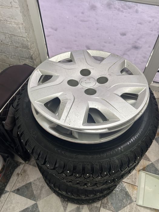 Диски с резиной штампы на 14