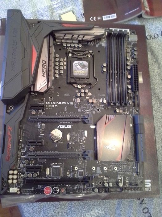Asus MaximusVIIIhero/16ramDDR4/cpu/ssdm2/cooler/carcasa/sursa+bonusuri