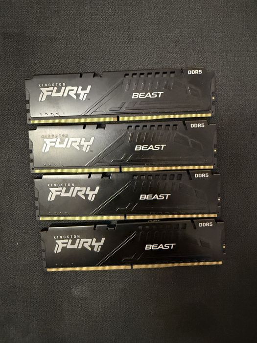 [XMP] KIT 128GB RAM DDR5 (4x32) 5600MHz CL40 Kingston FURY Beast