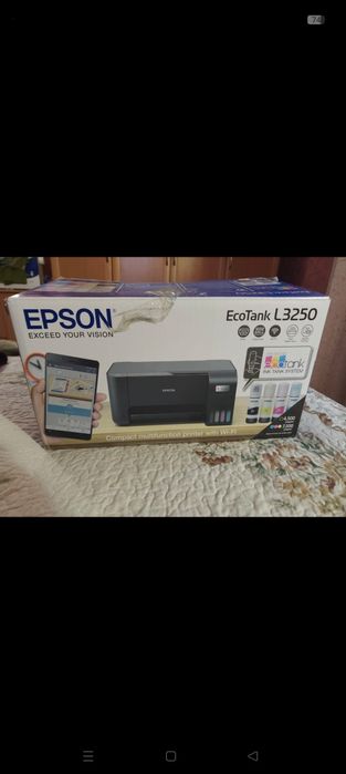 Принтер Epson EcoTank L3250

Новый, практически не