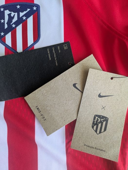 Tricou Nike Atletico Madrid Original, Nou cu Etichetă, Mărimea M / XS-S