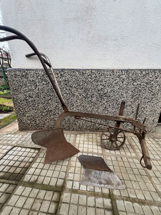 Грапа/брана и рало за животинска тяга + допълнителна дъска и ралник