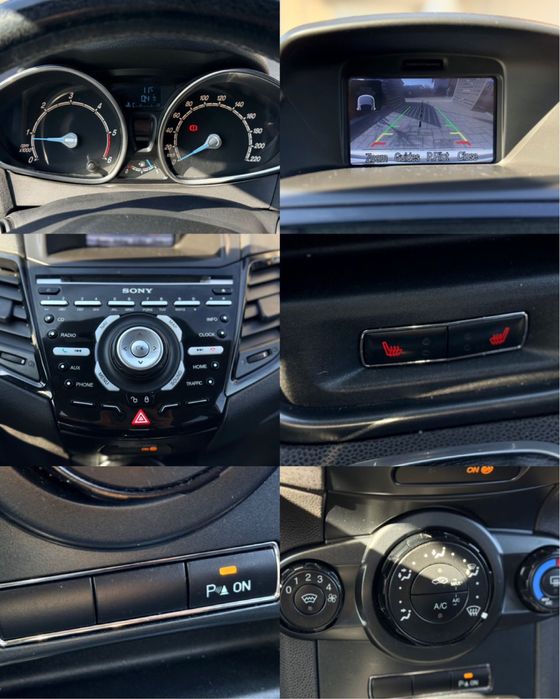 Ford Fiesta MK7 1.5 TDCi | Martie 2014 | Climatizare | Încălzire în scaune | Cameră marșarier