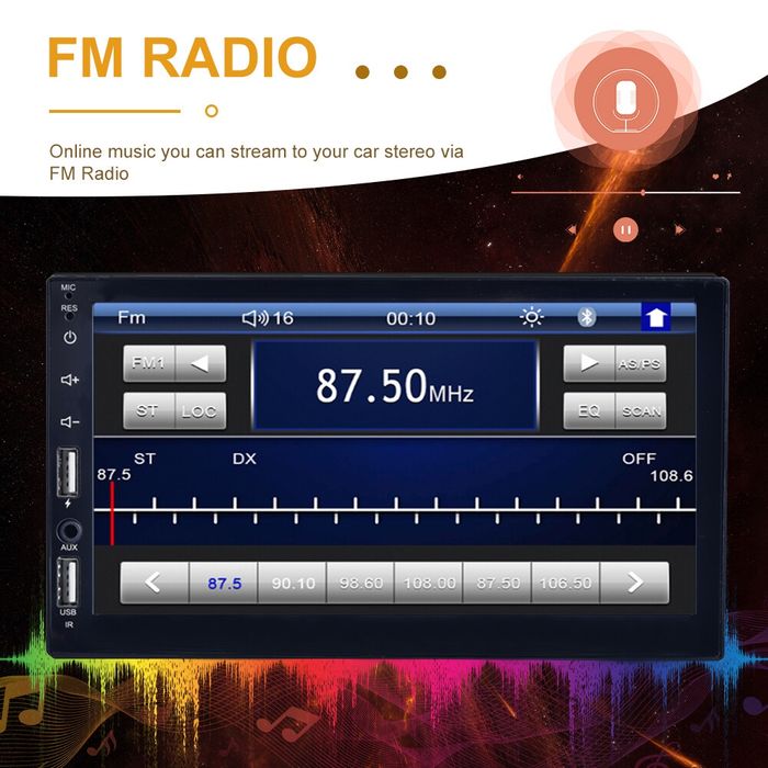 Универсална Мултимедия 7 инча с Bluetooth в ново състояние
