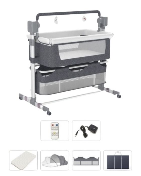 Манеж, приставная кровать