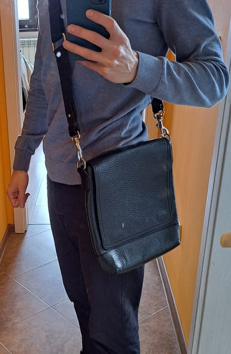 Кожена чанта за документи или таблет