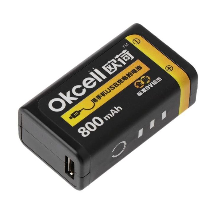 Заряжаемый Аккумулятор Крона 9v. Li-Ion