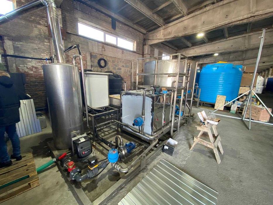 Мини-завод жидких удобрений: КАС/ЖКУ 140 + модуль подогрева воды