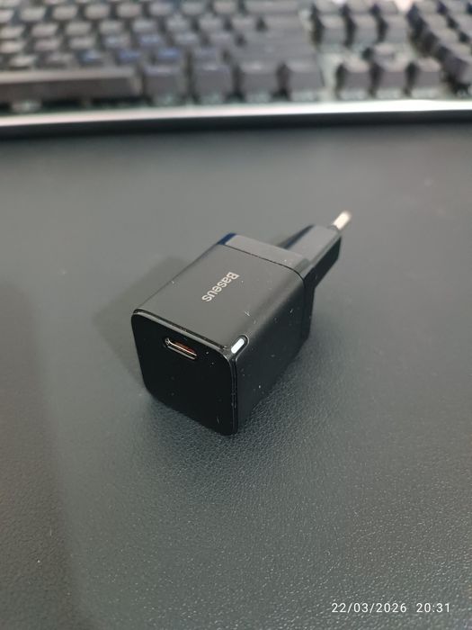 Baseus charger ishlatilgan