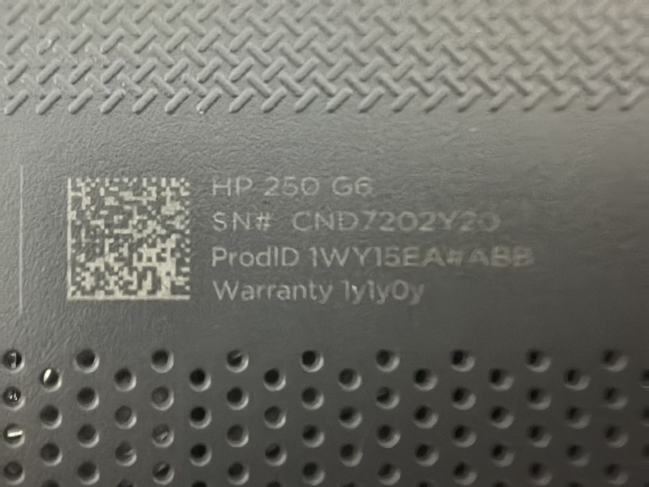 Лаптоп HP 250 G6