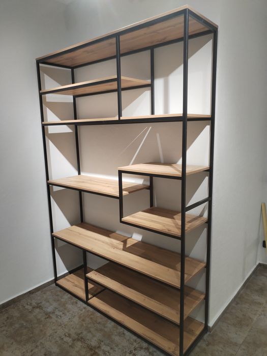 Стеллажи полки стойки