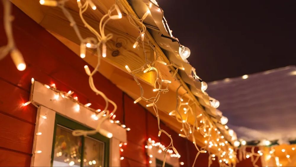 Гирлянда на новый год