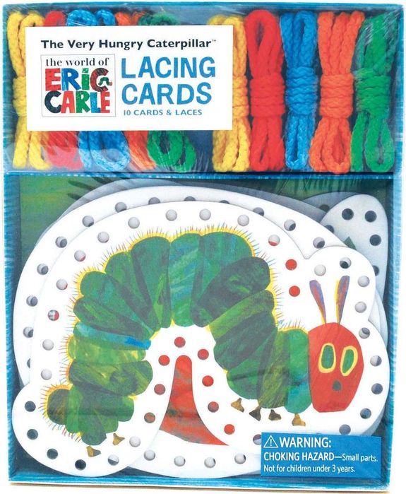 Комплект за нанизване Hungry Caterpillar(10 лейсинг карти + 10 връзки)