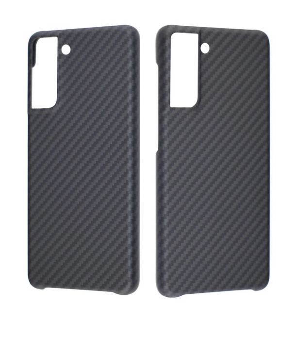 Samsung S22/S23/S24 PLUS ULTRA Husa 0,2 Plastic Imbracat Carbon Neagra