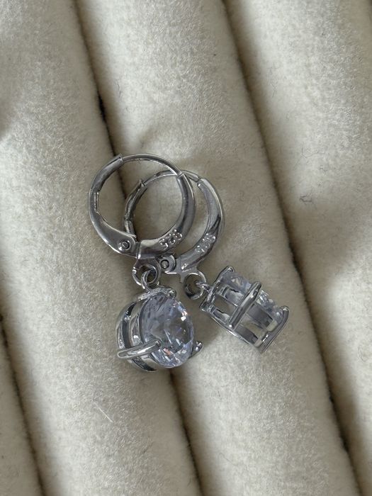 Set lantsior si cercei argint 925