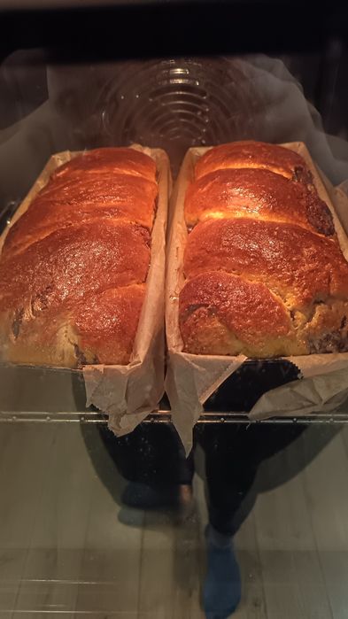 Cozonaci de casă cu ciocolată și nucă – delicioși și proaspeți