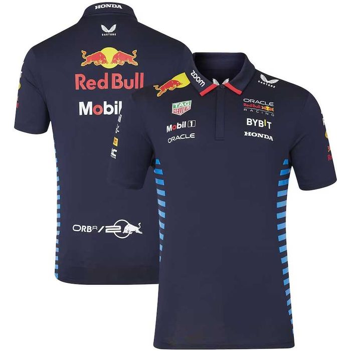 Red Bull Racing Team Polo - Оригинална мъжка поло тениска размер XL