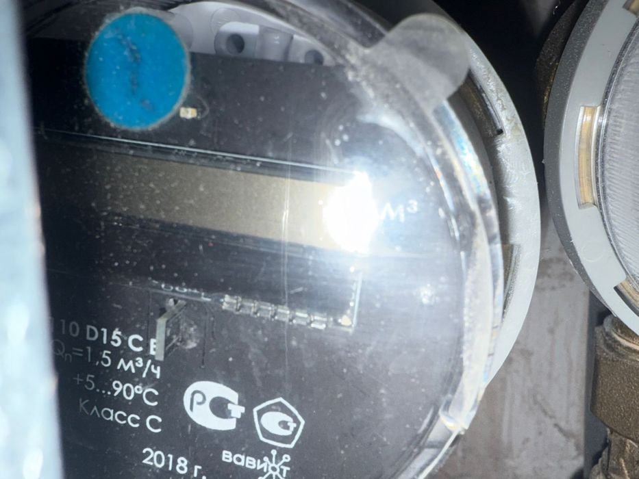 Замена батарейки в счетчиках воды