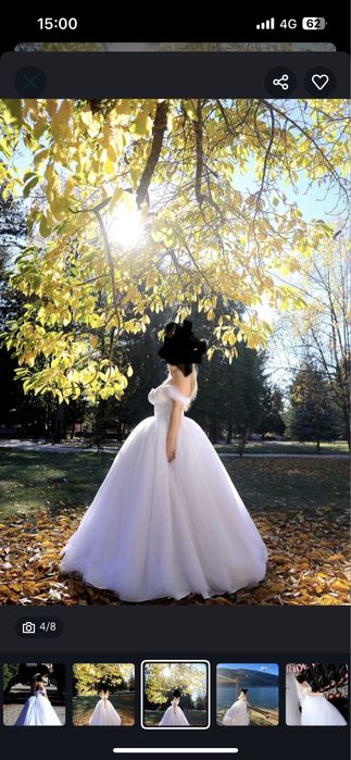 Rochie mireasa stil printesa