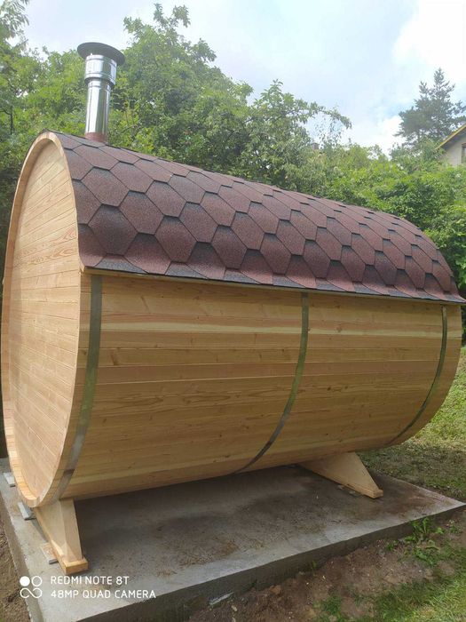 Сауна барел, градинска сауна, сауна тип бъчва ,финландска сауна