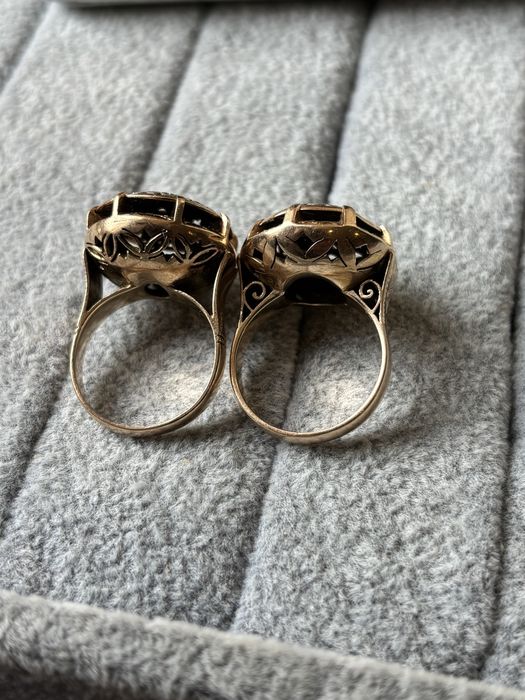 Златни пръстени от едно време бг изработка 14к