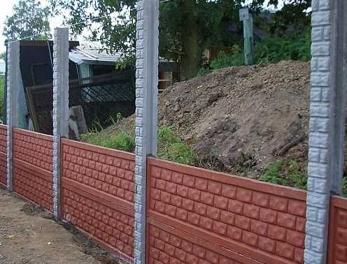 Еврозабор Коршау ограда Шлакоблок