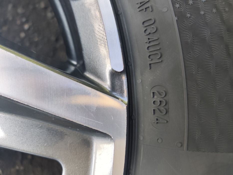 235/55/19" 4бр Continental all season contact 2,dot2624,6-7mm