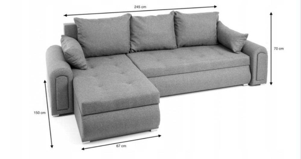 Canapea Colțar extensibil calitate Germană! Produs Nou !!!