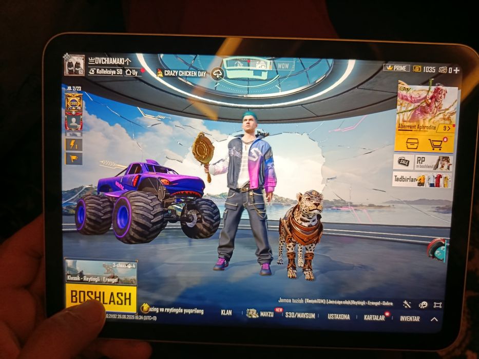 Ipad 11 A16 yangi  1 oy boʻldi  olganima pobji akkaunti bilan sotiladi