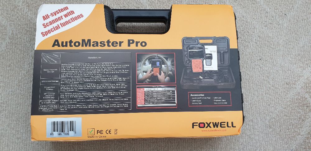 Diagnoza Foxwell NT644 AutoMaster PRO Full, EPB, Oil Service, DPF, TBA