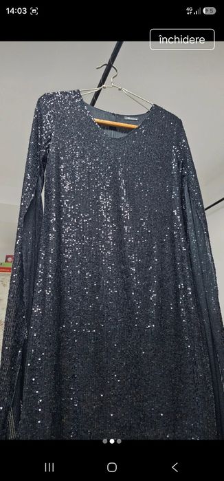 Rochie de gala paiete, calitativa.