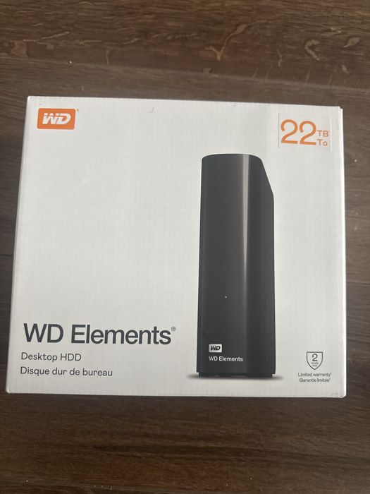 Memorie externa WD Elements 22 tb