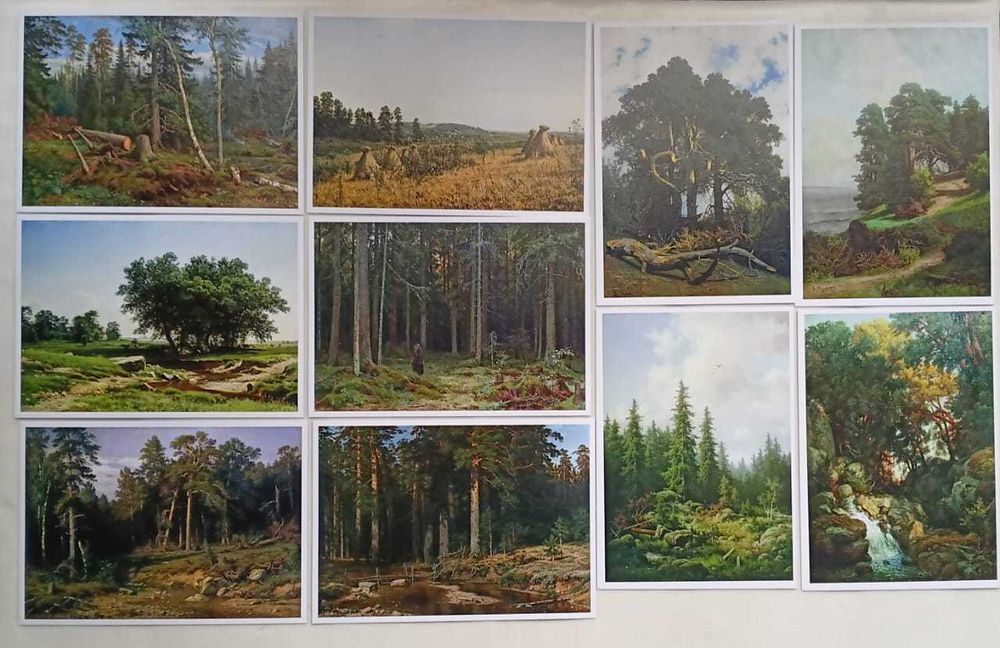 Открытки разные.