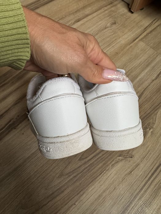 Детски оригинални кожени маратонки adidas TEAM COURT 2 STR CF ! 33 н