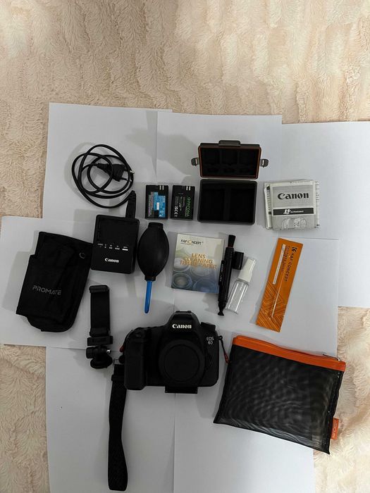 Canon 6D mark I 100.126 cadre și obiective/accesorii diverse