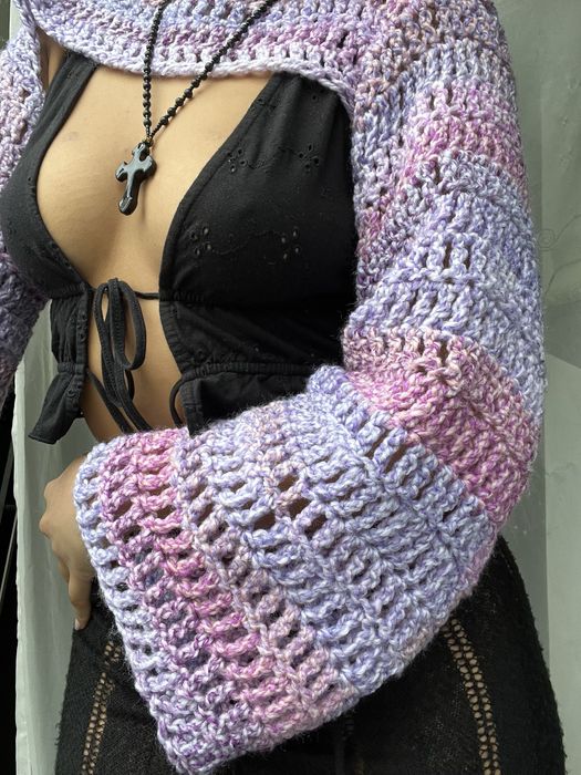 Bolero croșetat handmade