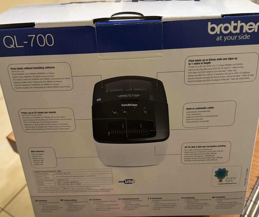 Принтер за етикети BROTHER QL - 700