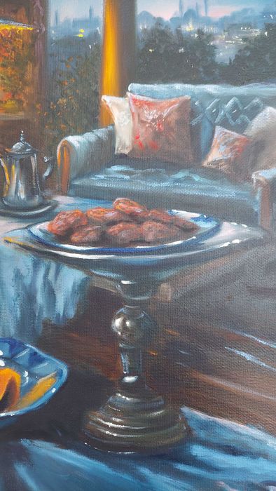 Картина маслом интерьерная